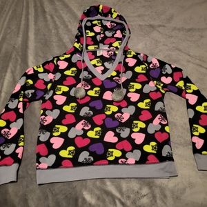 No Boundaries Heart Hoodie